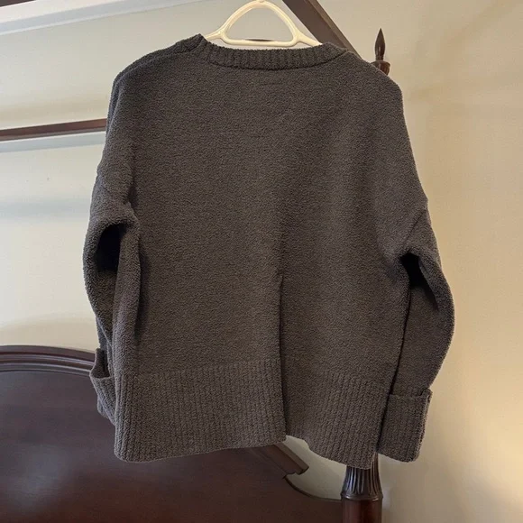 Cozy Gray Women's Sweater - Picture 2 of 2